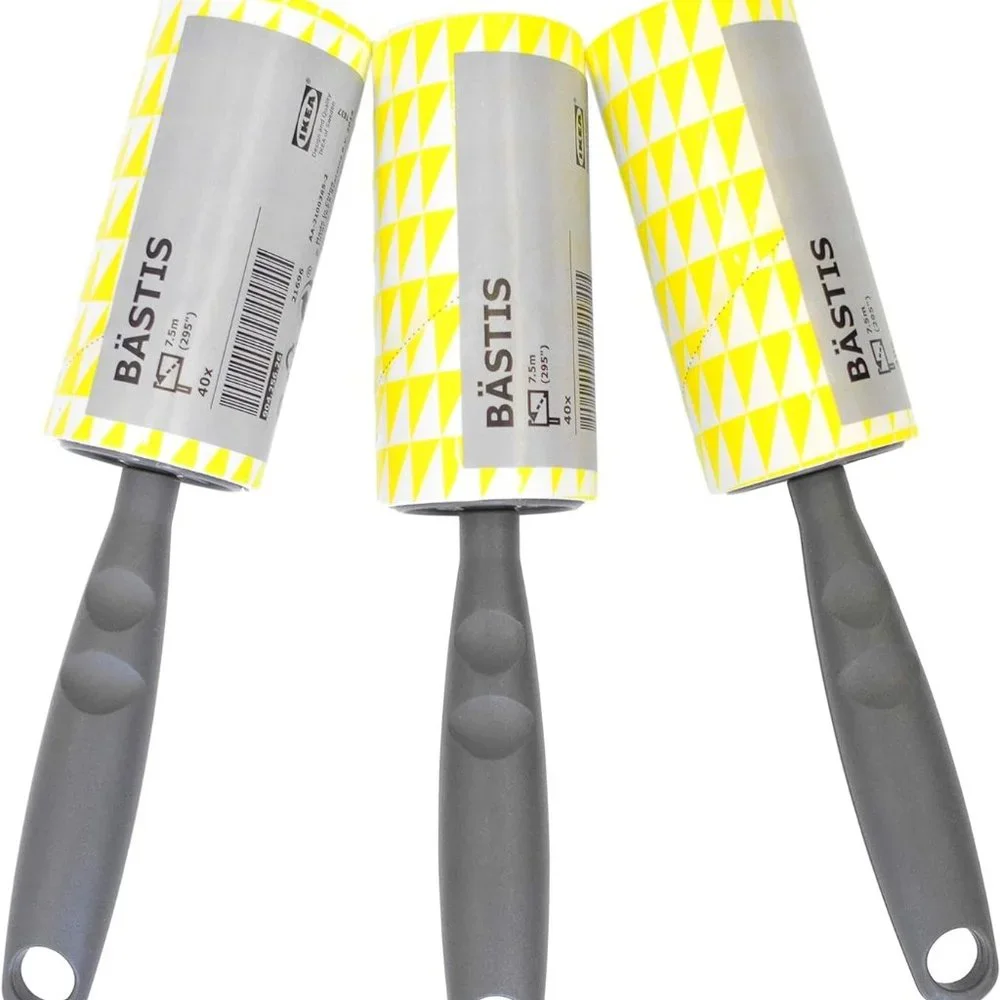 LOT of 3 -- New IKEA BÄSTIS Lint Remover Rollers